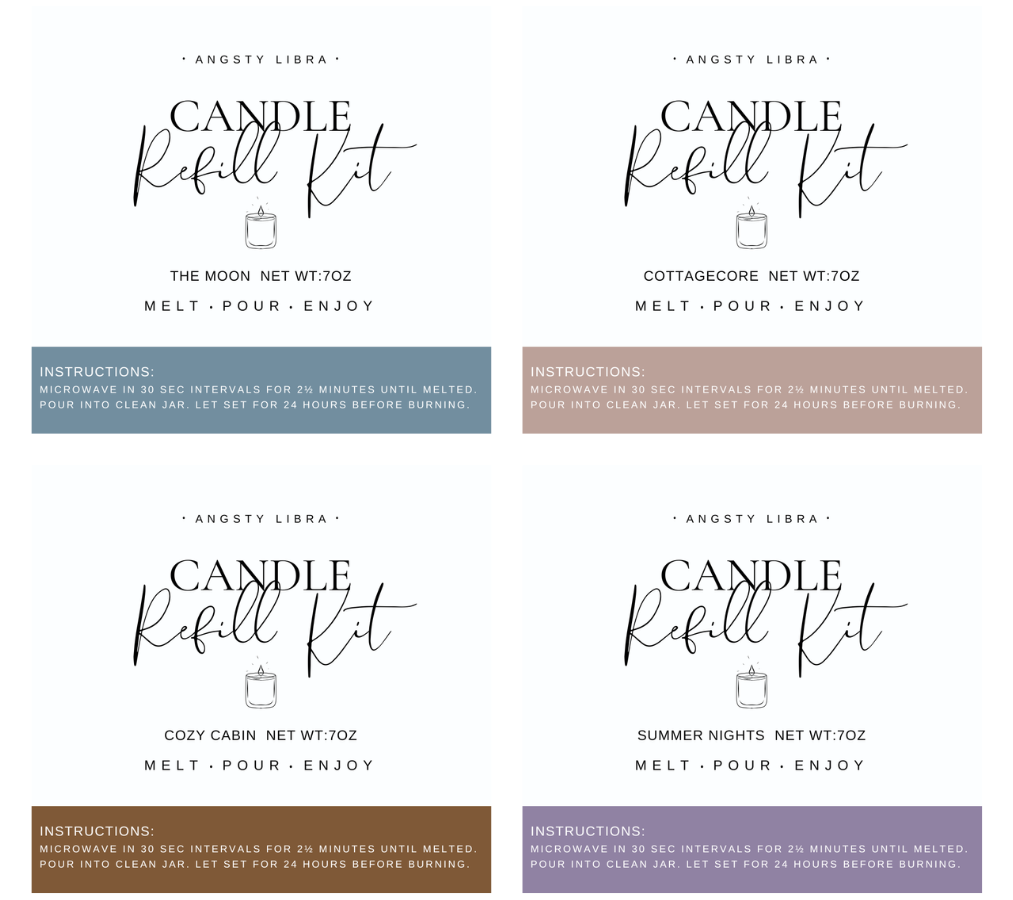 Candle Refill Kit