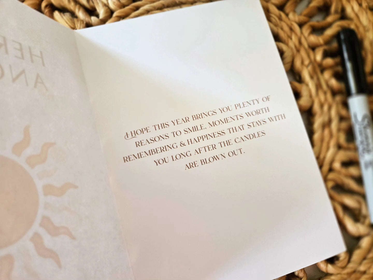 Around The Sun Birthday Card