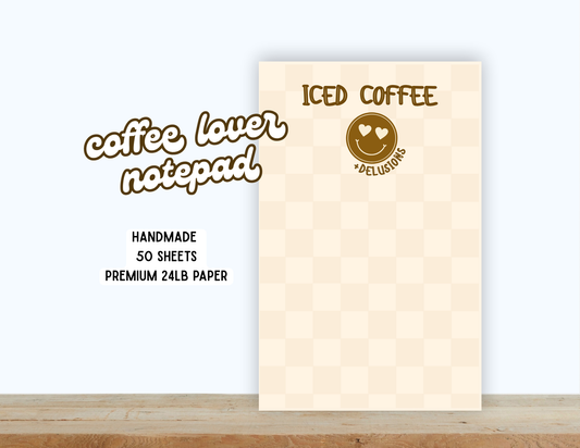 Iced Coffee Notepad