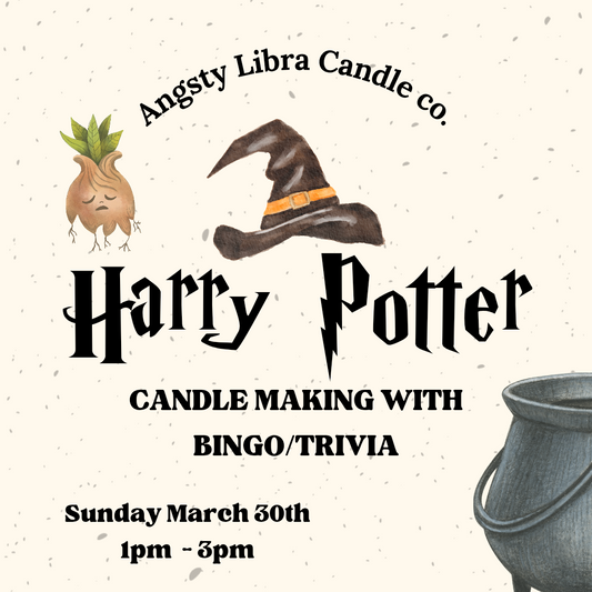 Harry Potter candle making class