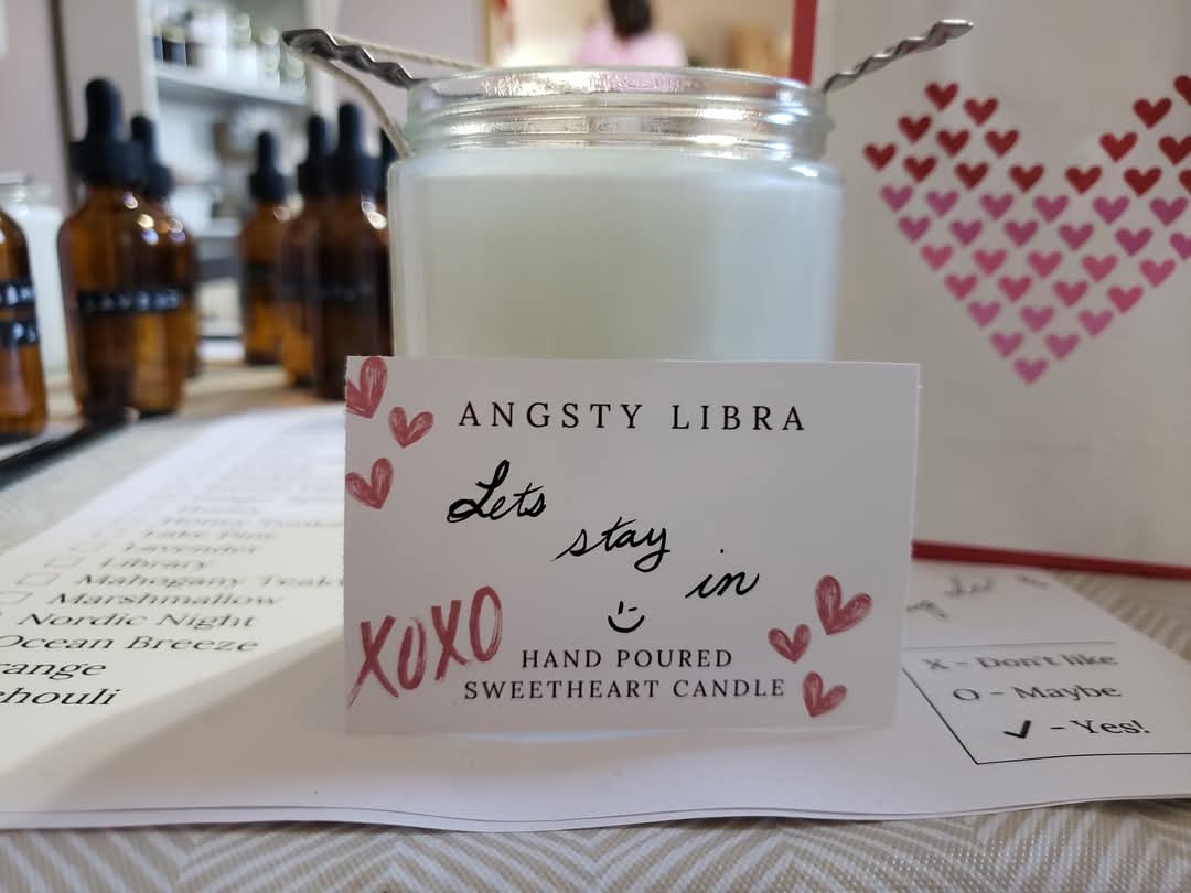 CANDLE MAKING SATURDAY SEPT 27TH @1pm