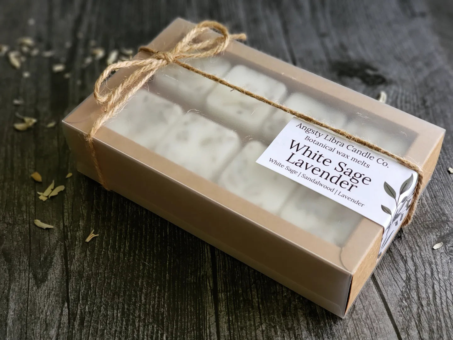 White Sage Lavender Botanical Melts - Gift Box