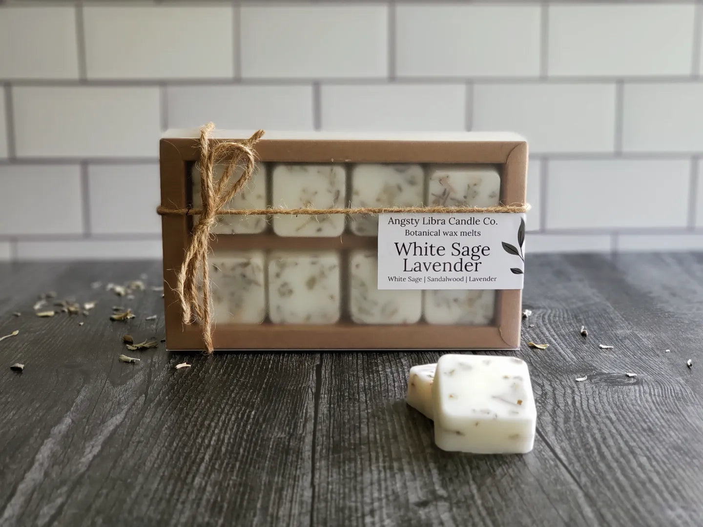 White Sage Lavender Botanical Melts - Gift Box
