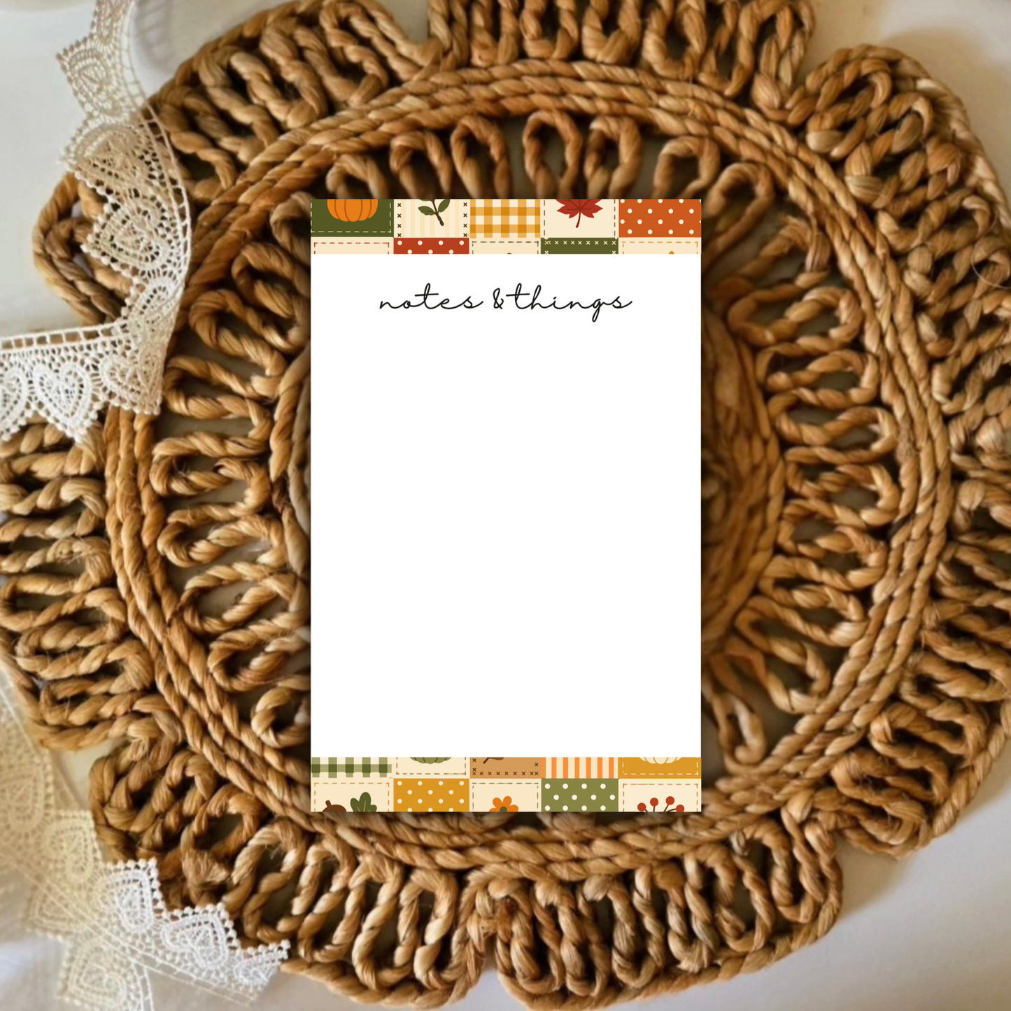 Cozy Autumn Notes