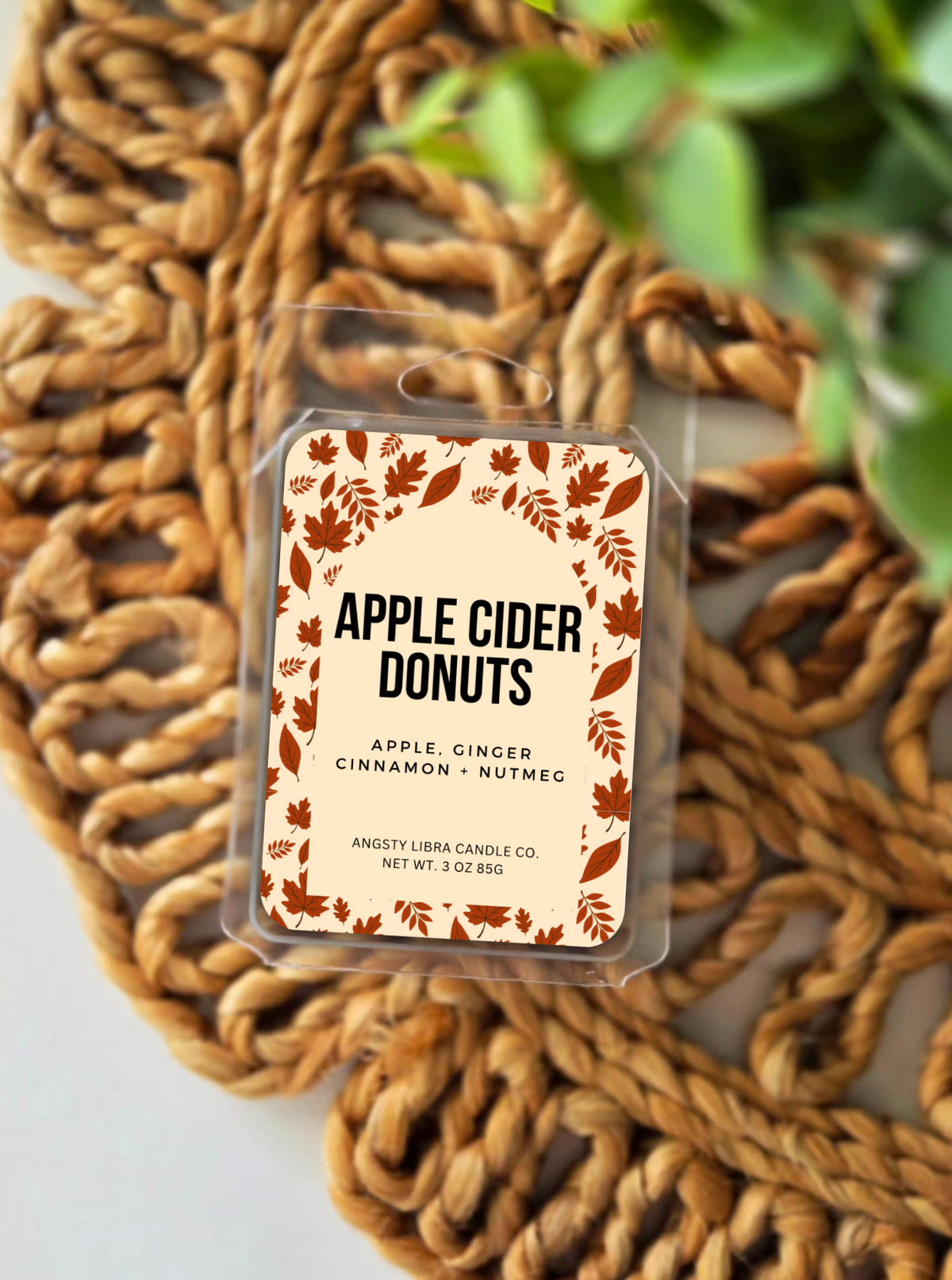 Apple Cider + Cinnamon Fall Wax Melt