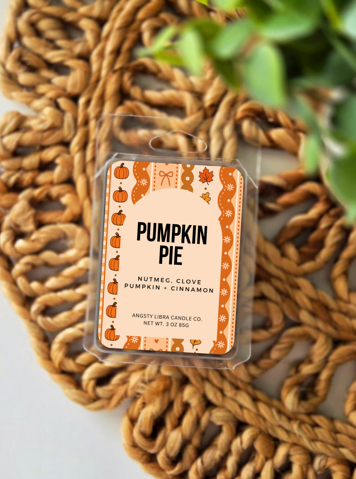 Pumpkin Pie Fall Wax Melt