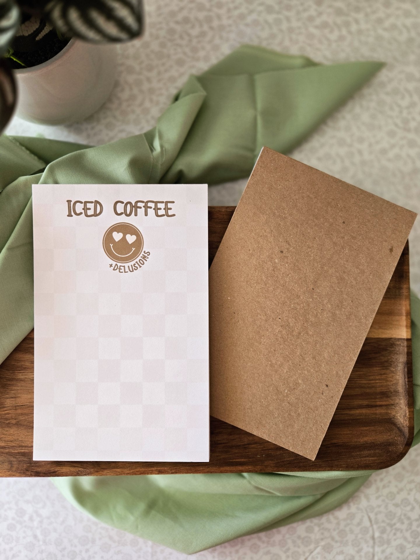 Iced Coffee Notepad
