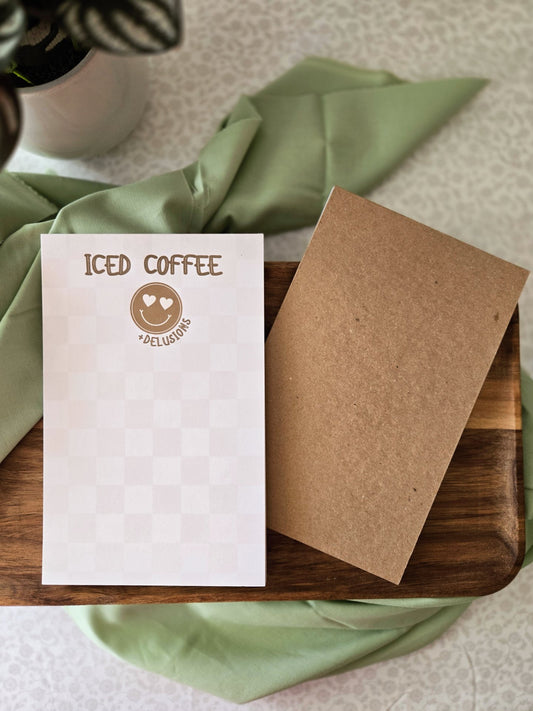 Iced Coffee Notepad