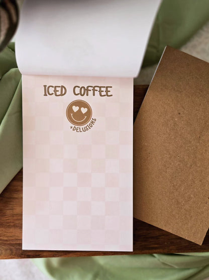 Iced Coffee Notepad