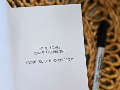 Calm Escape Coastal Card