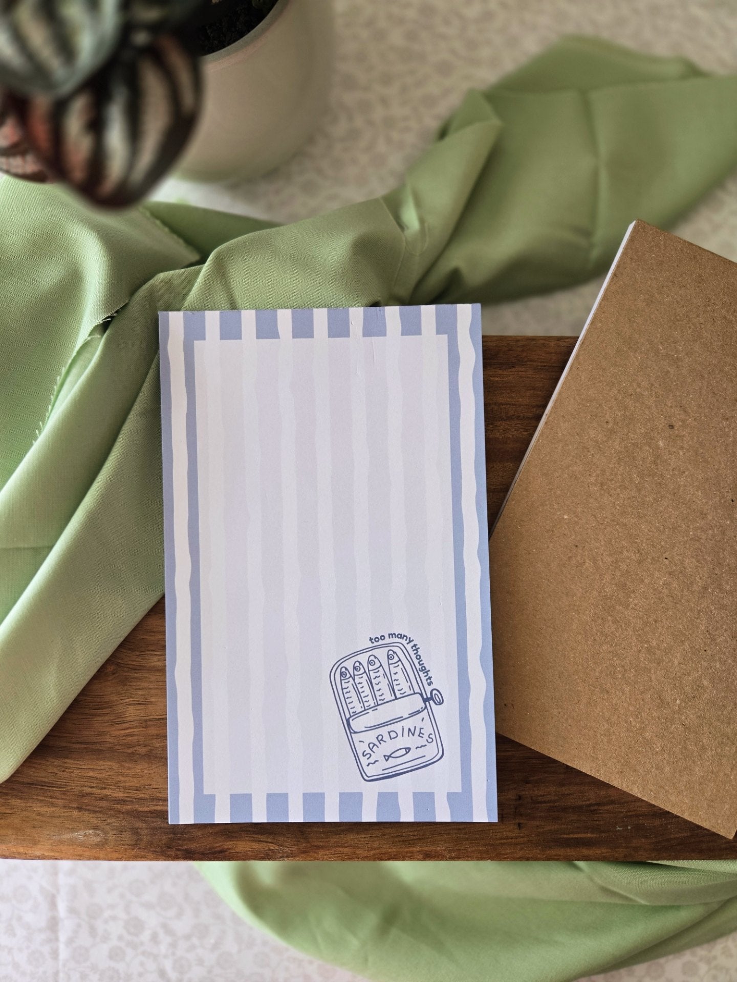 Packed Sardines Notepad