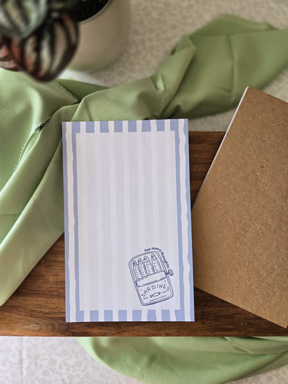 Packed Sardines Notepad